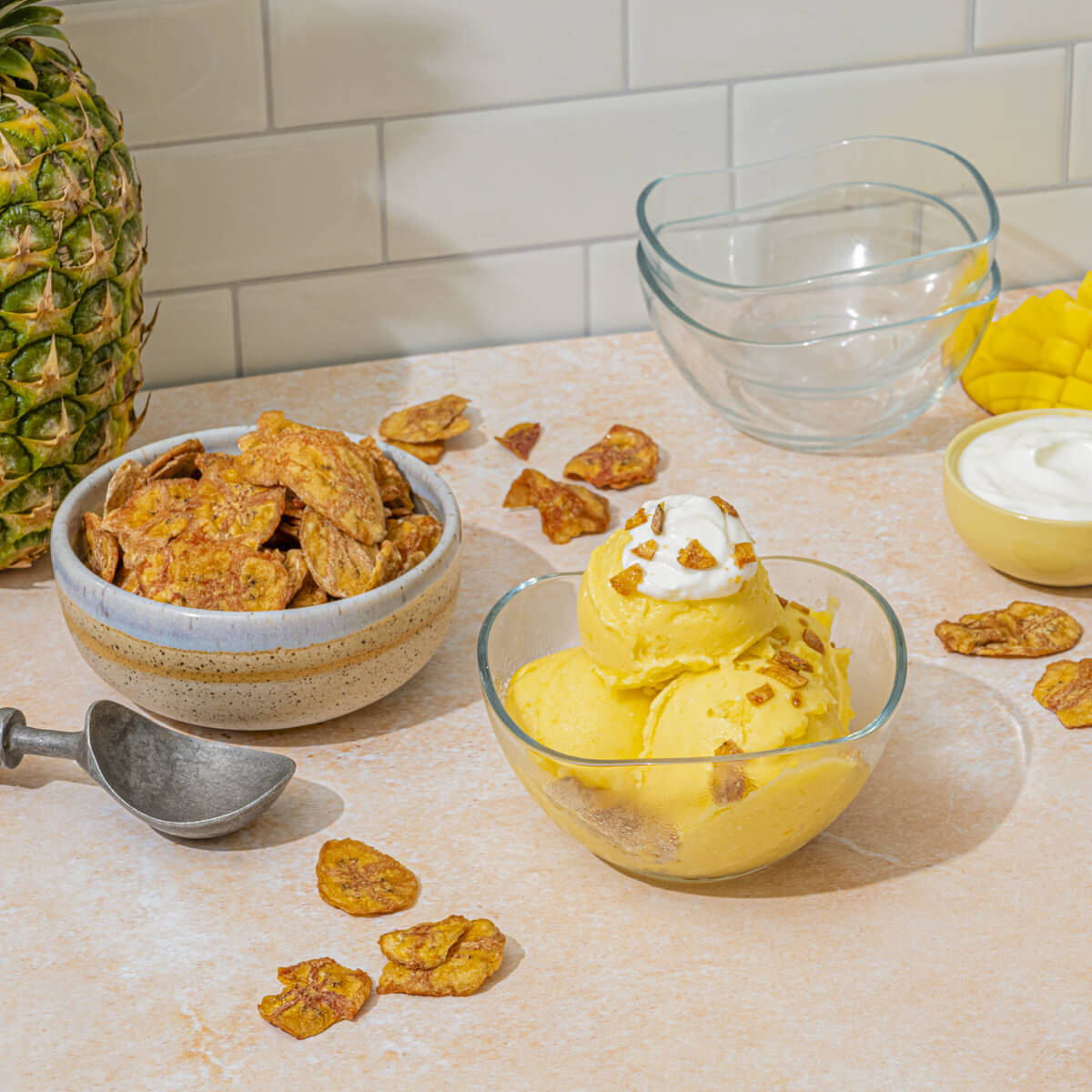 Recipe: BARE® Tropical Nice Cream Sundae