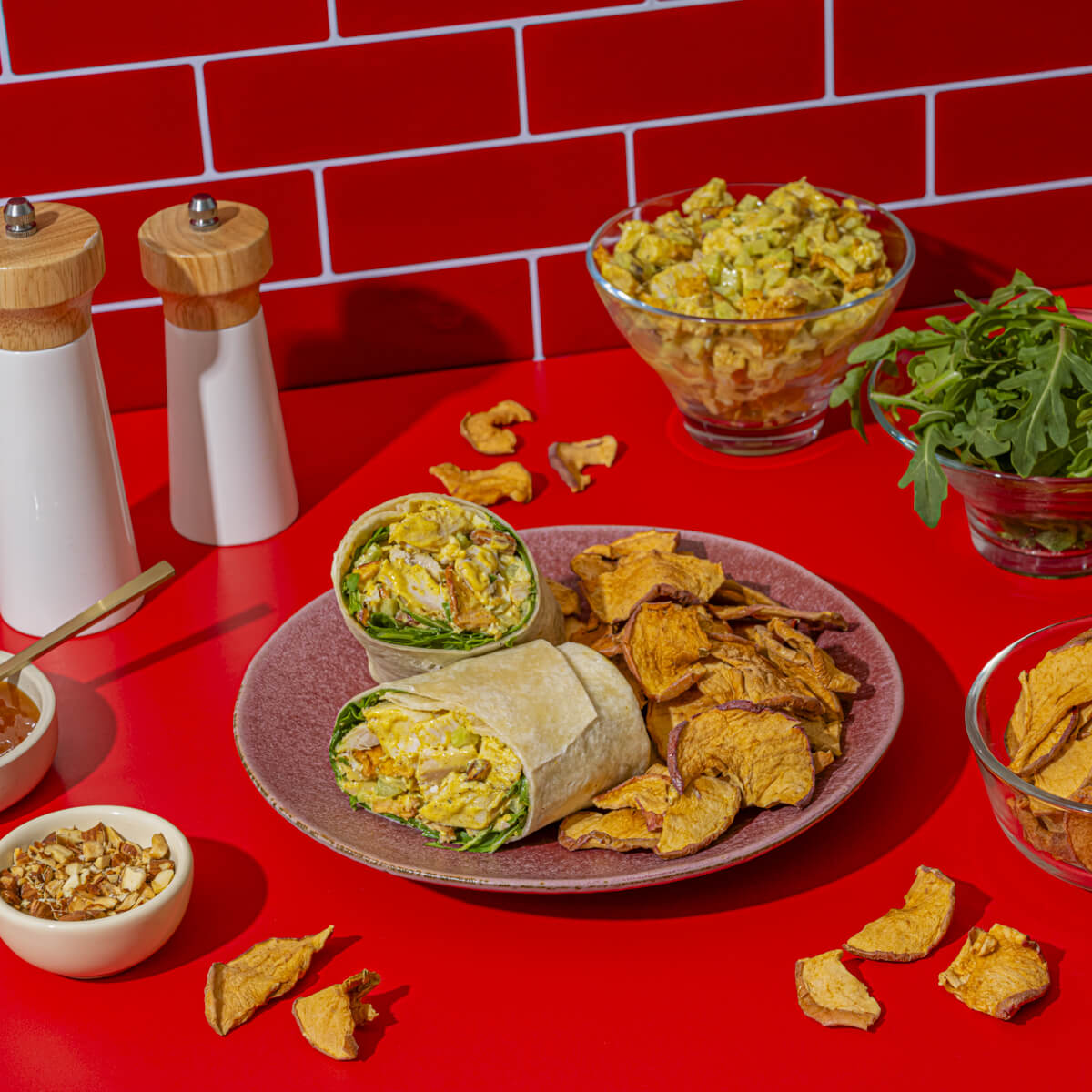 Recipe: BARE® Curry Chicken Salad Wrap